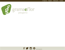 Tablet Screenshot of gramaeflor.com.br